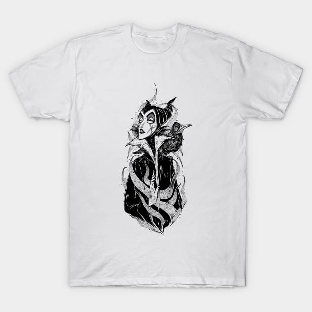 Maleficent T-Shirt by btcillustration